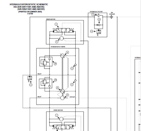 Bobcat 553 Wiring Electrical Schematic Hydraulichydrostatic