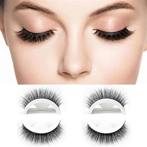 Faux Cils Auto Adh Sifs R Utilisables Sans Colle Ni Eye Liner Cils