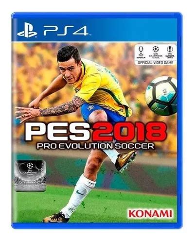 Jogo Pro Evolution Soccer 2018 Para Ps4 Físico Lacrado Pes