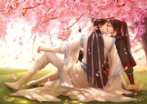 Mo Dao Zu Shi HD Lan Wangji Kiss Lan Zhan Wei Wuxian Wei Ying HD