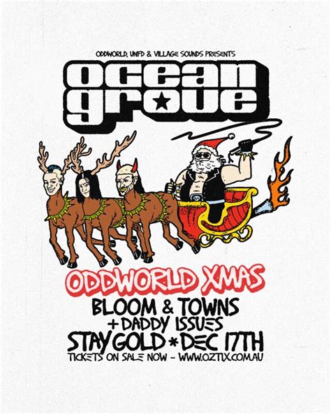 OCEAN GROVE Oddworlds Xmas Everyday Metal