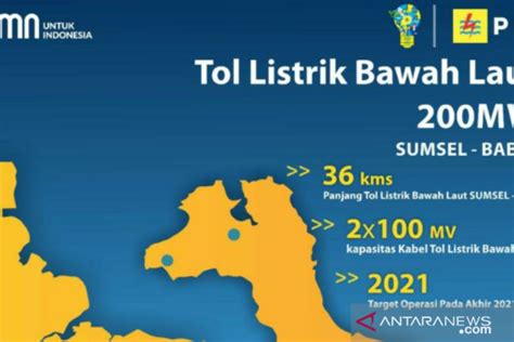 Perkuat Sistem Kelistrikan Pln Babel Percepat Pembangunan Kabel Laut