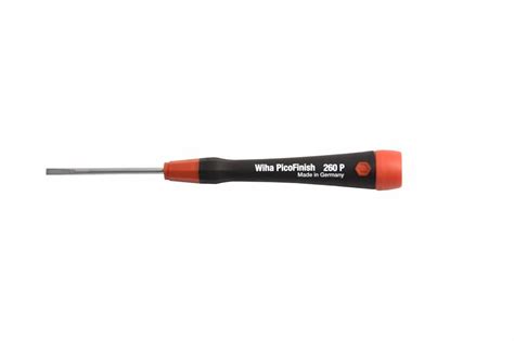 Wiha Picofinish 20x40 Flat Slotted Screwdriver 260p