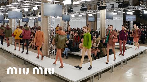 Miu Miu Fall Winter Fashion Show Youtube