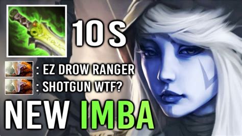 New S Cd Shotgun Drow Ranger Vs Team Melee Epic Comeback Gameplay By