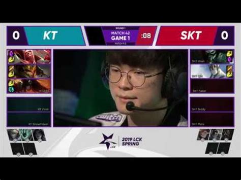 Kt Vs Skt Kt Rolster Vs Sk Telecom T Week Day Game Full Lck