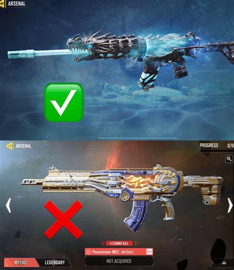 Best And Worst Mythic Weapons In Cod Mobile Your Picks R Callofdutymobile