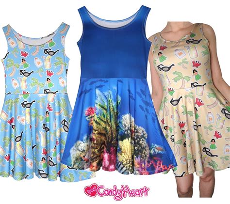 Ocean Dress / Ocean Print Dress / Under the Sea Dress / Beach Dress ...