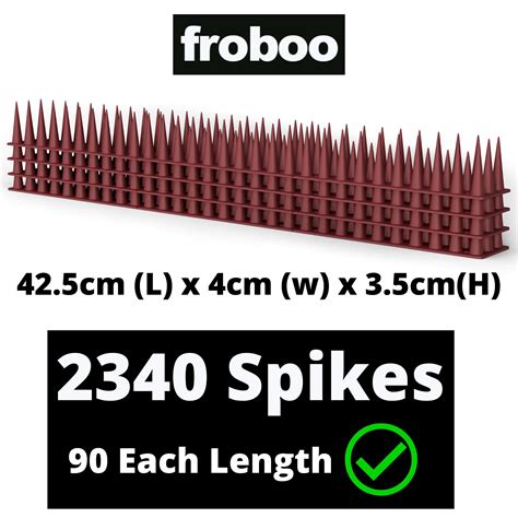 Buy Froboo Wall And Fence Spikes Plastic Bird Spikes For Pigeons