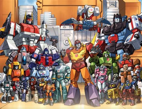 Autobots 86 By Dan The Artguy Transformers Cybertron Original