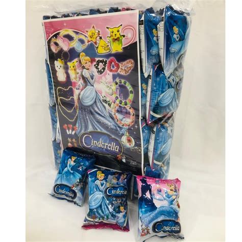 10 Packs Cinderella Surprise Party Pack Snack Toy Inside Local Ready