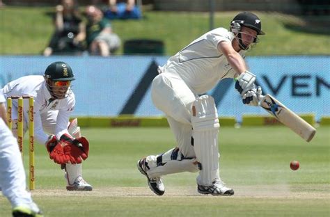 New Zealands Batsman Bj Watling Right Editorial Stock Photo Stock