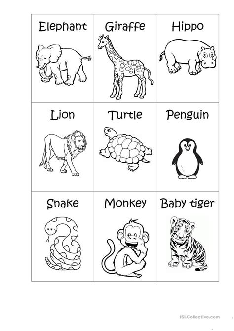 Zoo Animals Worksheet This Worksheet Is Designed To Teach The Free