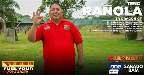 National Endorser Teng Ranola Ng Tr Oragon Gamefarm Sa Thunderbird Fuel