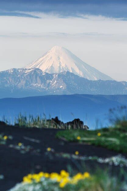 Premium Photo Summer Volcanic Landscape Of Kamchatka Peninsula