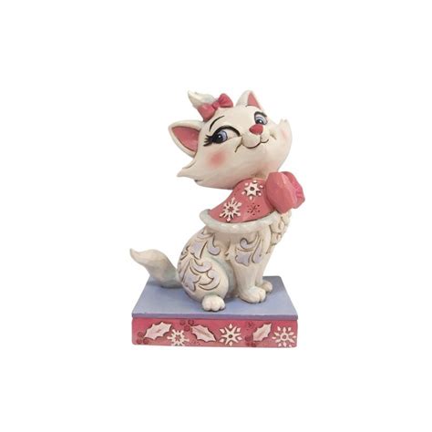 Disney Traditions Christmas Marie Personality Pose Figurine