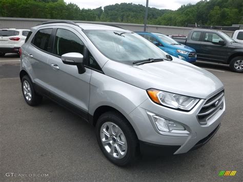 Moondust Silver Metallic 2019 Ford Ecosport Se 4wd Exterior Photo