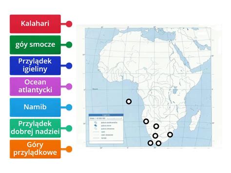 Mapa Fizyczna Afryka Klasa Cz Labelled Diagram