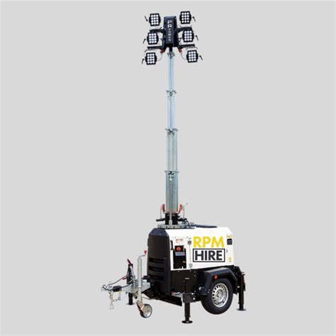 Portable LED Lighting Towers For Hire