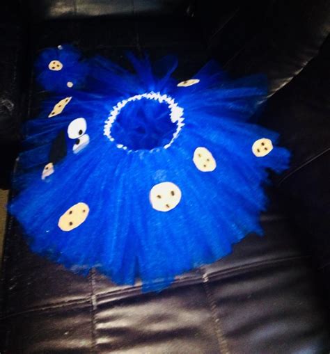 Conjunto de disfraces de cookie Monster Tutu Etsy España Trajes de