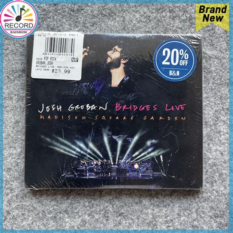 Josh Groban Bridges Live Madison Square Garden Original Cd Dvd Album