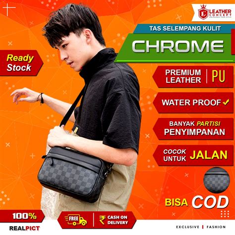 Jual Leather Concept Tas Selempang Pria Kulit Tas Kulit Pria Tas Pria