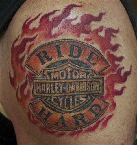 Harley Davidson Tattoos Designs, Ideas and Meaning - Tattoos For You