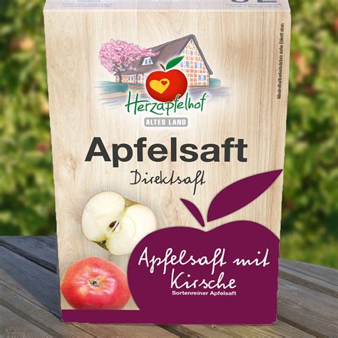 Apfelsaft Mit Kirsche Naturtr B L Bag In Box