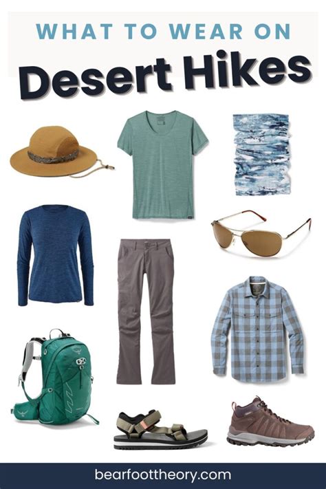 What To Wear Hiking In The Desert Bearfoot Theory