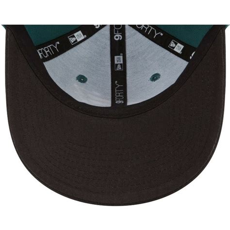 Cappellino Visiera Curva Verde E Nero Regolabile Forty The League Di