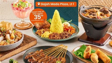 Wow Resto Ahlinya Makanan Jawa Kini Hadir Di Gajah Mada Plaza Jakarta