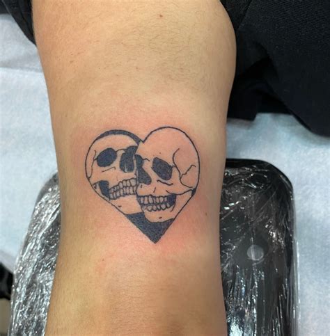 Top 68 Skull Heart Tattoo In Coedo Vn