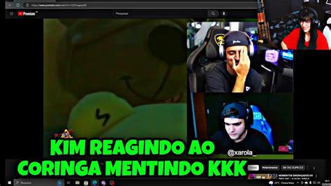 KIM REAGINDO AO CORINGA MENTINDO PRO XAROLA SOBRE O CONNOR YouTube