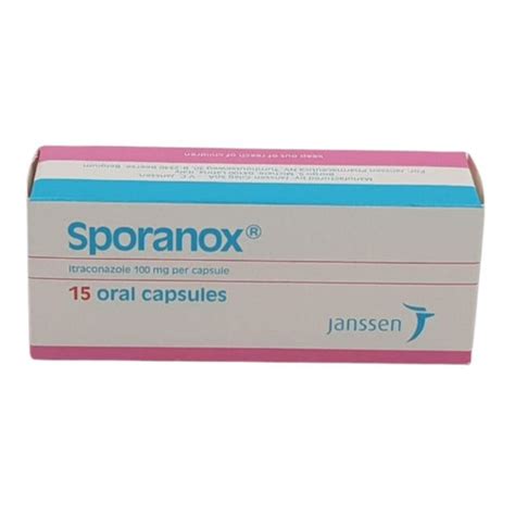 SPORANOX 100MG 15 CAPSULES IBN RUSHD PHARMACY