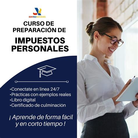 Curso De Impuestos Personales Clases De Taxes