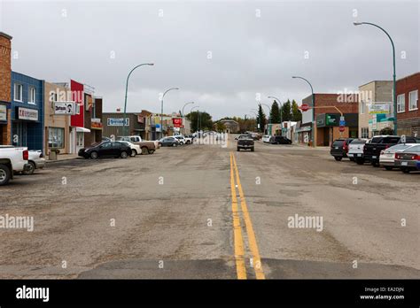 main street assiniboia Saskatchewan Canada Stock Photo, Royalty Free Image: 75042653 - Alamy