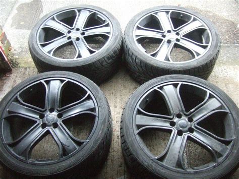 X Stormer Style Black Alloy Wheels X Land Rover Discovery