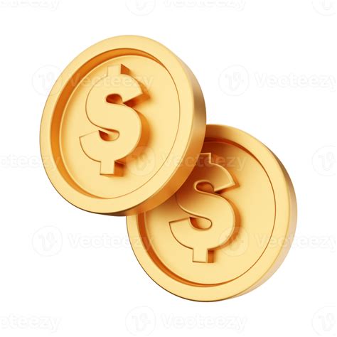 Ilustraci N De Icono De Moneda De Dinero D Png