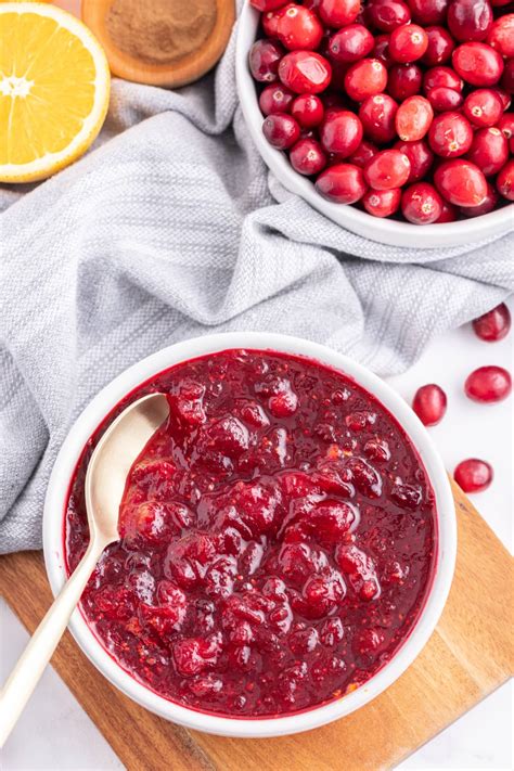 Classic Cranberry Sauce Recipe Girl