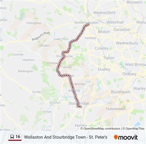 Route Schedules Stops Maps Wolverhampton Updated