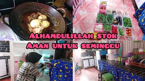 Aktivitas Mingguan Irt Belanja Nyetok Sayur Dan Lauk Buat Seminggu