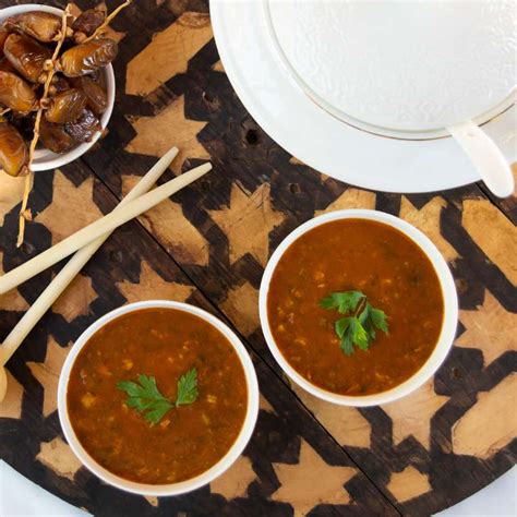 Moroccan Beef Soup Harira Flavors Of Morocco