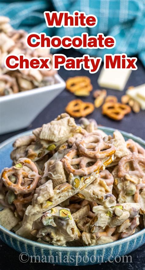 White Chocolate Chex Party Mix Manila Spoon Chocolate Chex Chex