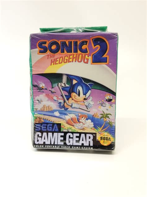 Sonic The Hedgehog 2 For Sega Game Gear 1992 Brand New Values Mavin