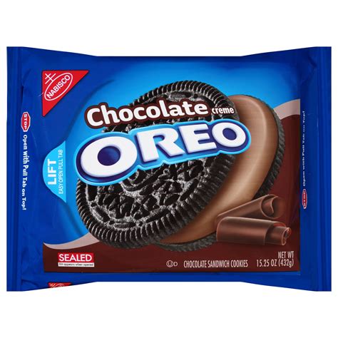 Nabisco Oreo Chocolate Creme Sandwich Cookies 15 25 Oz