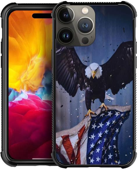 Amazon Djsok Case Compatible With Iphone Pro Max American Flag