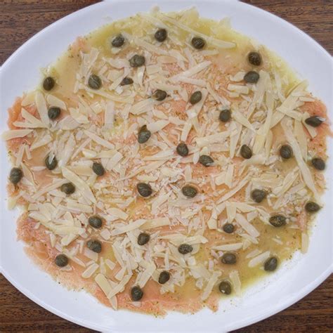 CARPACCIO DE SALMÓN La Tecla