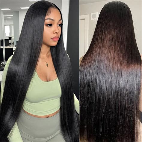 Amazon Lemo Beauty Straight Wigs X Full Lace Frontal Wigs