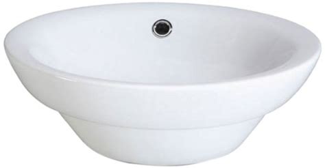 Caroma 661048w Leda Vasque Inset Bathroom Sink White Xreotmang7 Blog