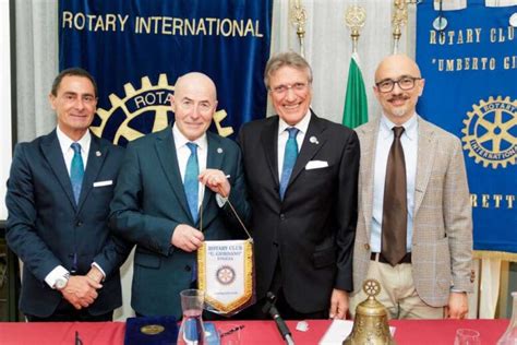 Visita Del Governatore Al R C Foggia Umberto Giordano Rotary